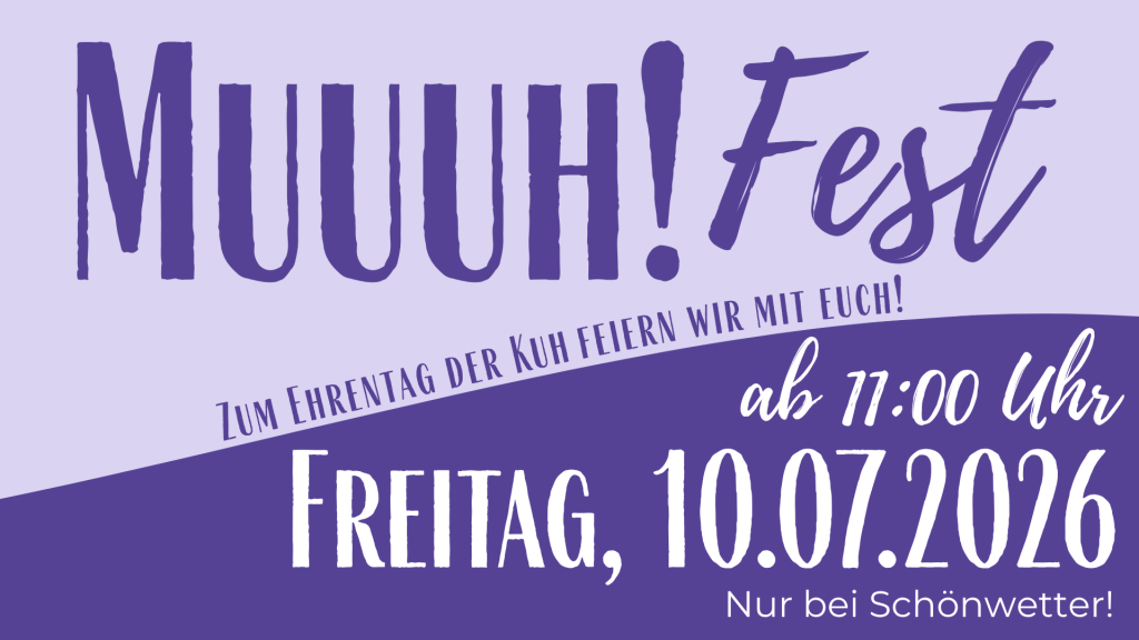 Kopie von Muuuh!Fest Flyer (Poster)